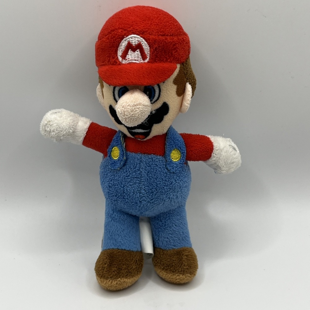 Super Mario Brothers Nintendo Mario Plush Doll 7" inches Licensed 2017